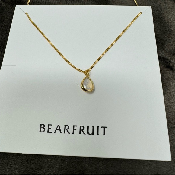 Bearfruit Jewelry - Bearfruit Teardrop | Gold | Pendant